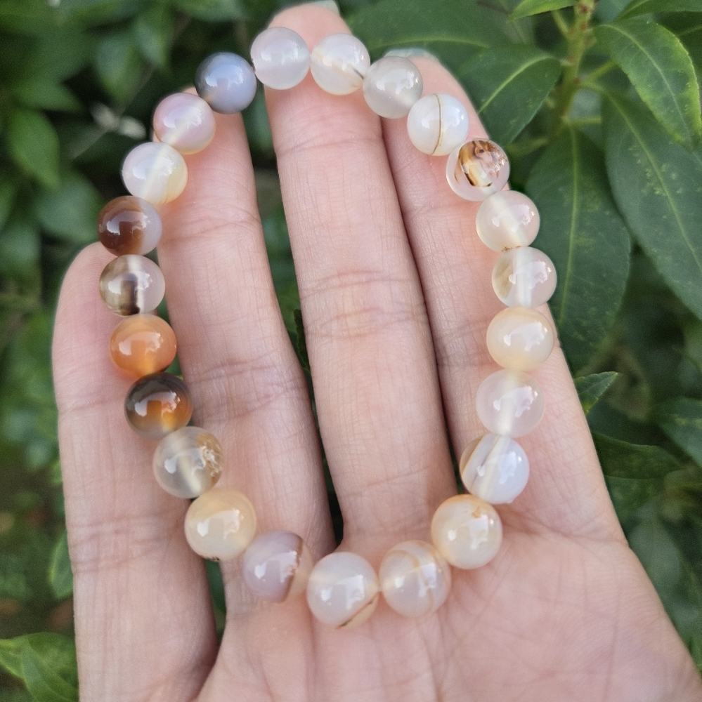 Natural Hematoid Bracelet